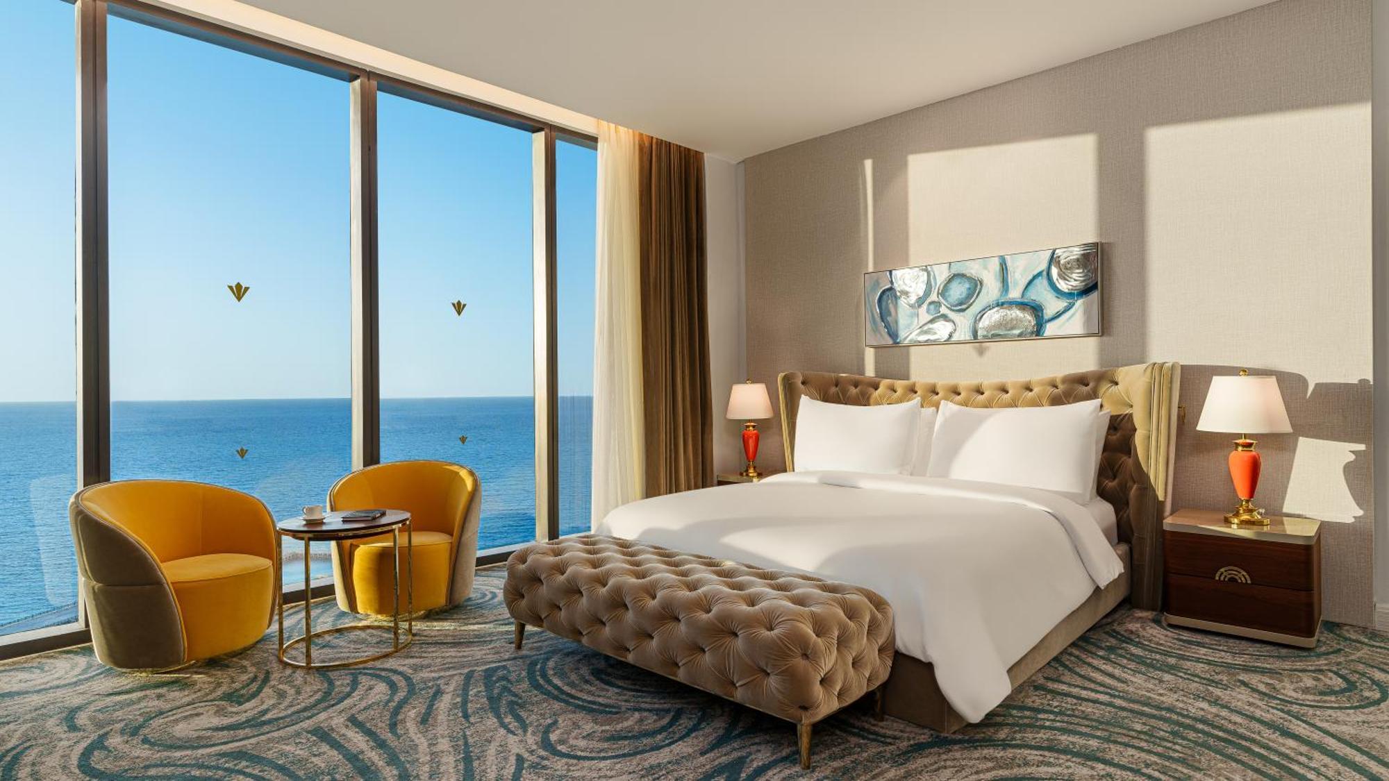 Rixos Premium Alamein エル・アラメイン 部屋 写真 A bedroom at the hotel